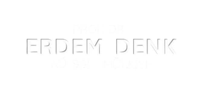 Prof Dr Erdem DENK